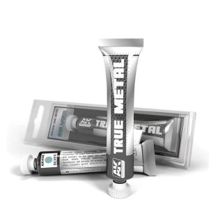 20 ml. Gümüş True Metal Serisi Maket Boyası, AK Interactive 458