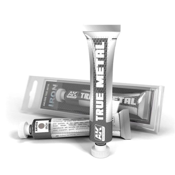 20 ml. Iron True Metal Serisi Maket Boyası, AK Interactive 459