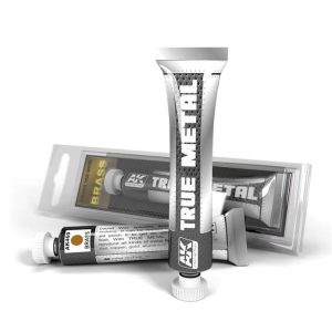20 ml. Brass True Metal Serisi Maket Boyası, AK Interactive 460