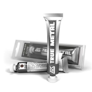 20 ml. Gun Metal True Metal Serisi Maket Boyası, AK Interactive 461