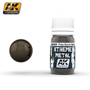 30 ml. Soluk Yanmış Metal Rengi Xtreme Metal Serisi Maket Boyası, AK Interactive 485