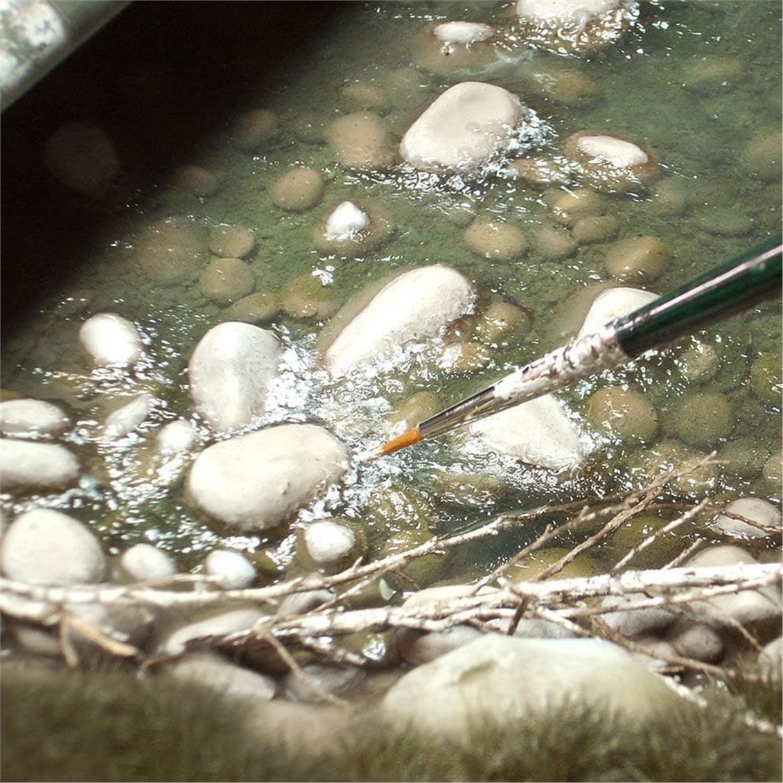 100 ml. Su Dokusu Efekti Akrilik Diorama Serisi Zemin Dokusu, AK Interactive 8007 - Görsel 2