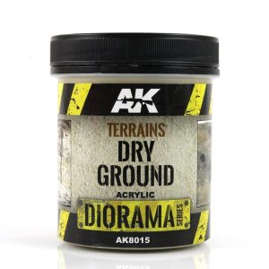 250 ml. Kuru Arazi Akrilik Diorama Serisi Zemin Dokusu, AK Interactive 8015