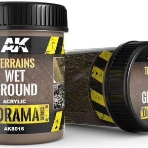 250 ml. Islak Arazi Akrilik Diorama Serisi Zemin Dokusu, AK Interactive 8016
