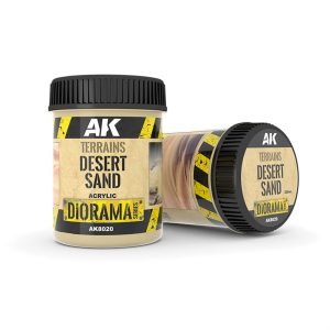 250 ml. Çöl Kumu Akrilik Diorama Serisi Zemin Dokusu, AK Interactive 8020