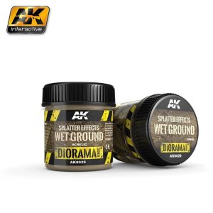 100 ml. Islak Arazi Akrilik Diorama Serisi Zemin Dokusu, AK Interactive 8029