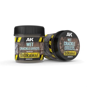 100 ml. Islak Çatlak Efekti Akrilik Diorama Serisi Zemin Dokusu, AK Interactive 8034