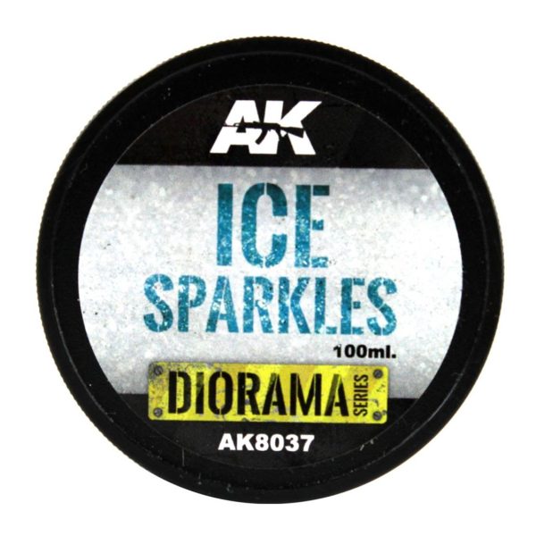 100 ml. Buz Efektİ Akrilik Diorama Serisi Zemin Dokusu, AK Interactive 8037 - Görsel 3