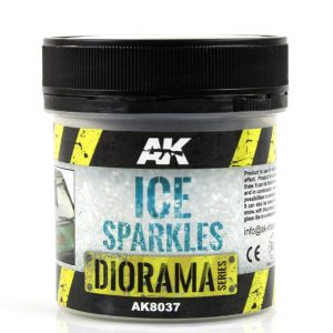 100 ml. Buz Efektİ Akrilik Diorama Serisi Zemin Dokusu, AK Interactive 8037