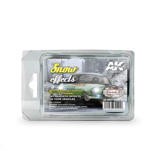 3x35 ml. Karlı Yol Efekti Ralli Serisi Maket Boyası Seti, AK Interactive 8091