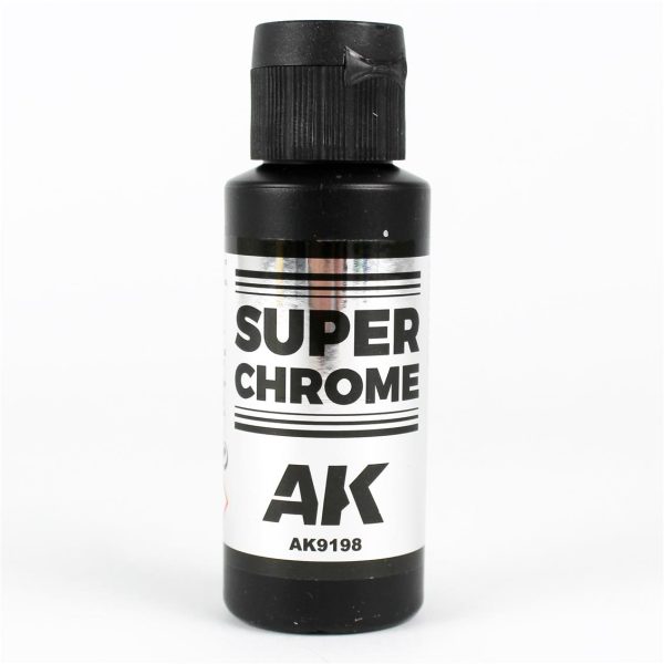 60 ml. Süper Krom Ayna Mürekkepi, AK Interactive 9198 - Görsel 3