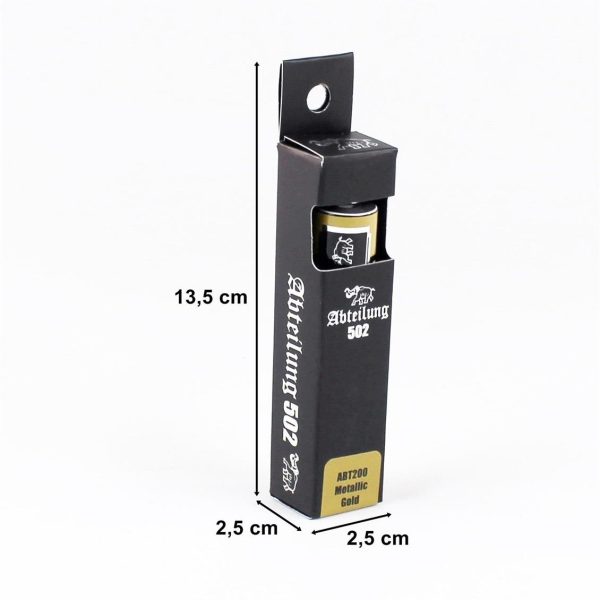 20 ml. Metalik Altın Yağlı Boya, AK Interactive ABT200 - Görsel 2