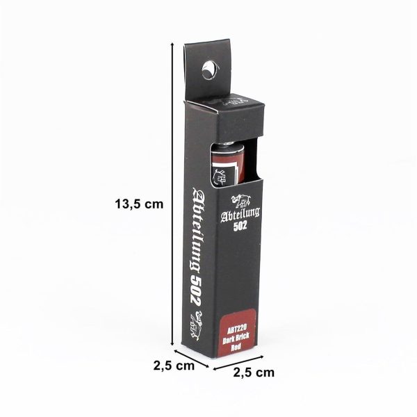 20 ml. Koyu Tuğla Kırmızısı Yağlı Boya, AK Interactive ABT220 - Görsel 2