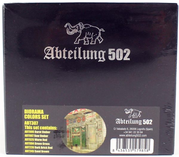 6x20 ml. Diorama Efekt Seti 6 Adet Yağlı Boya, AK Interactive ABT307 - Görsel 2