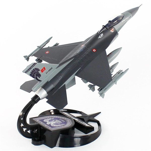 1/48 F-16 Hançer Filo Savaş Uçağı Hazır Model, Akba Model - Görsel 4