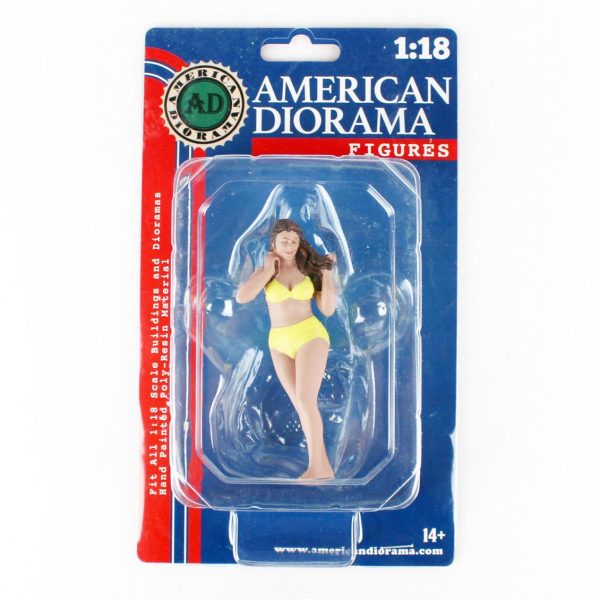 1/18 Plaj Kızı (Amy) Figürü, American Diorama 76316 - Görsel 3