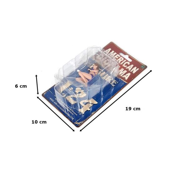 1/24 Araba Yıkayan Bikinili Kız (Alisa) Figürü, American Diorama 76365 - Görsel 4