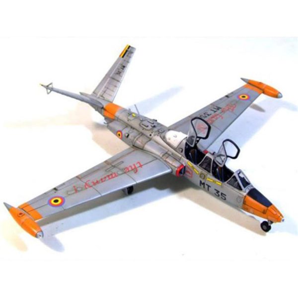 1/48 Fouga CM. 170 Magister Eğitim Uçağı Maketi, AMK Model 88004 - Görsel 4