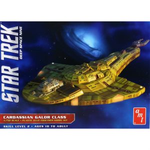 1/750 Star Trek Deep Space Nine Cardassian Galor-Class Uzay Aracı Maketi, AMT Model 1028