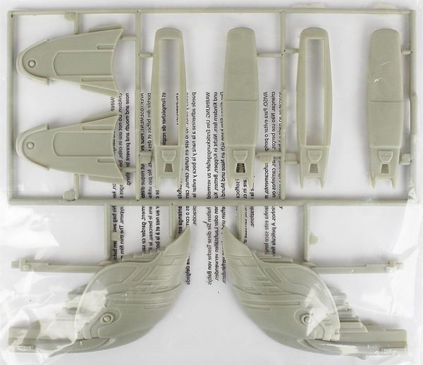 1/3200 Star Trek Romulan Warbird Uzay Aracı Maketi, AMT Model 1125 - Görsel 3