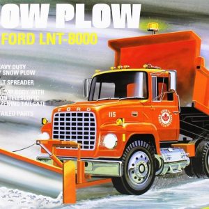 1/25 Ford LNT-8000 Snow Plow Kar Küreme Kamyonu Maketi, AMT Model 1178