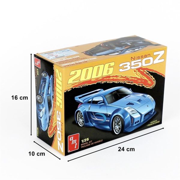 1/25 2006 Nissan 350Z 2T Araba Maketi, AMT Model 1220 - Görsel 5