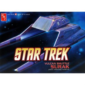 Star Trek Vulcan Shuttle Surak Maketi, AMT Model 0641