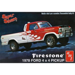 1/25 1978 Ford Pickup Firestone Super Stones Kamyonet Maketi, AMT Model 0858