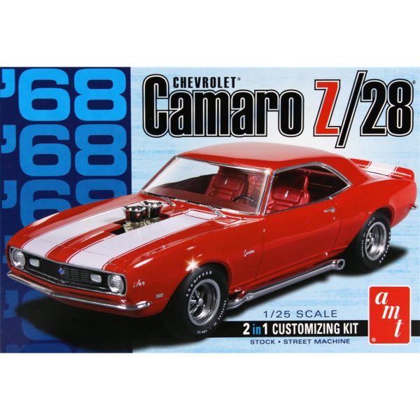 1/25 1968 Camaro Z/28 Araba Maketi, AMT Model 0868