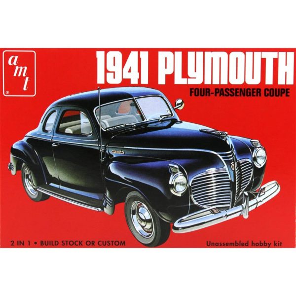1/25 1941 Plymouth Coupe Araba Maketi, AMT Model 0919