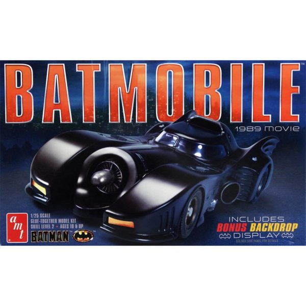 1/25 1989 Batmobile Araba Maketi, AMT Model 0935