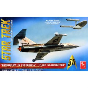 1/48 Star Trek F104 Starfighter Uzay Aracı Maketi, AMT Model 0953