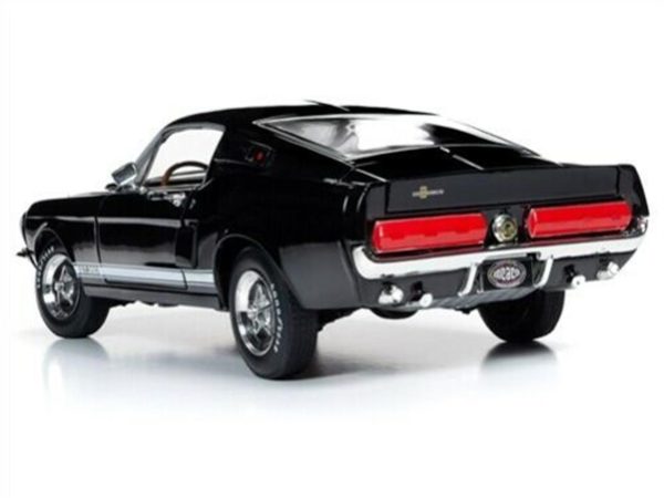 1/18 1967 Shelby GT350 Sert Tavan Siyah Diecast Araba, AutoWorld 1202 - Görsel 2