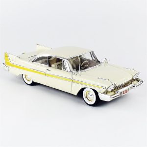 1/18 1957 Plymouth Fury Beige Diecast Araba, AutoWorld AW272