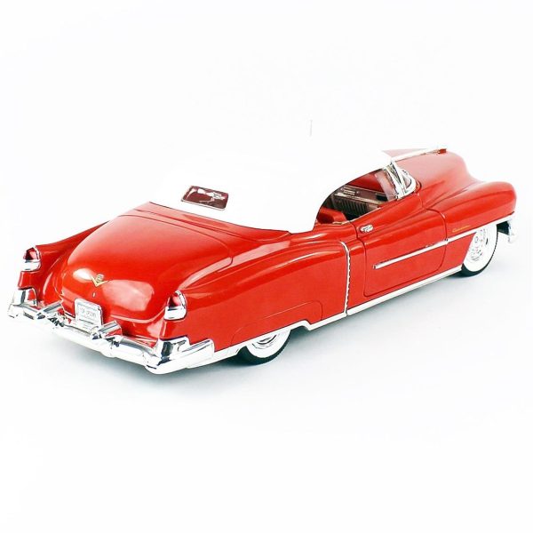 1/18 1953 Cadillac ElDorado Convertible Red Diecast Araba, AutoWorld AW286 - Görsel 4