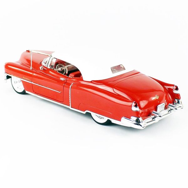1/18 1953 Cadillac ElDorado Convertible Red Diecast Araba, AutoWorld AW286 - Görsel 3