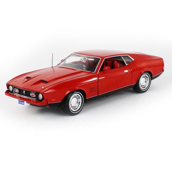 1/18 1971 James Bond Ford Mustang Mach-1 Diamonds Are Forever Diecast Araba, AutoWorld AWSS126 - Görsel 2