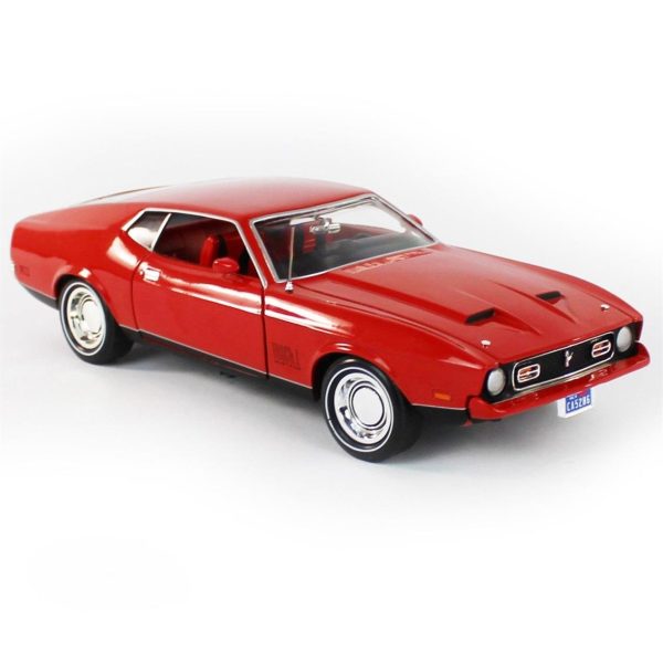 1/18 1971 James Bond Ford Mustang Mach-1 Diamonds Are Forever Diecast Araba, AutoWorld AWSS126