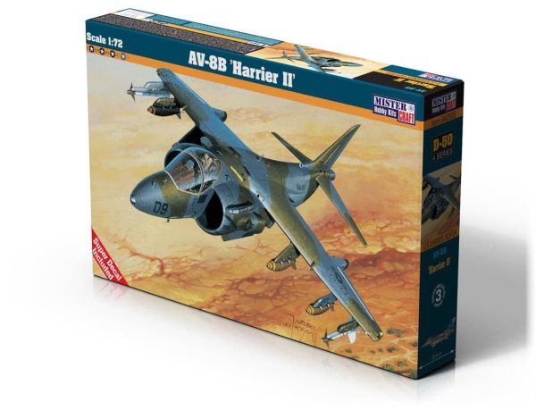1/72 AV-8B (Harrier II) Uçak Maketi, Mister Craft D050