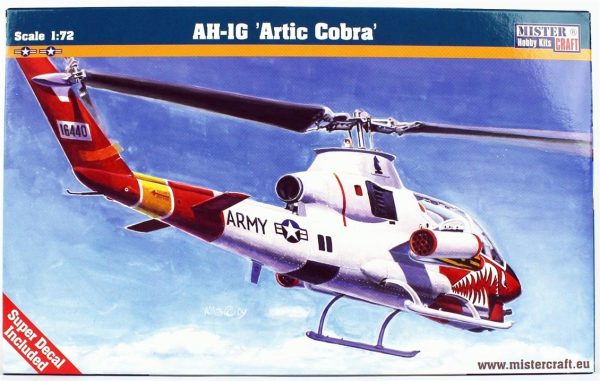 1/72 AH-1G (Artic Cobra) Helikopter Maketi, Mister Craft B001