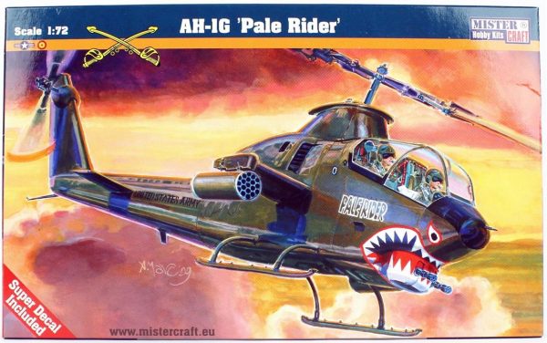 1/72 AH-1G (Pale Raider) Helikopter Maketi, Mister Craft B002