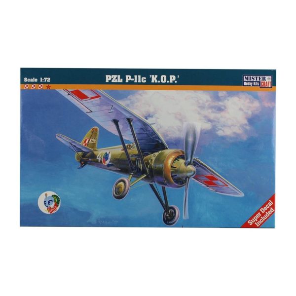 1/72 PZL P-11C K.O.P. Savaş Uçağı Maketi, Mister Craft B008