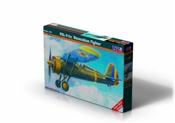 1/72 PZL P-11C Romen Hava Kuvvetleri Savaş Uçağı Maketi, Mister Craft B009