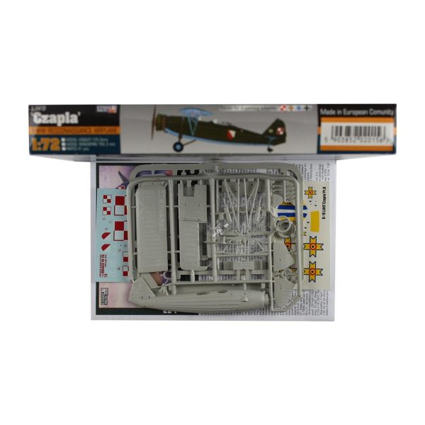 1/72 B-15 1/72 LWS Czapla/Heron Savaş Uçağı Maketi, Mister Craft B015 - Görsel 2