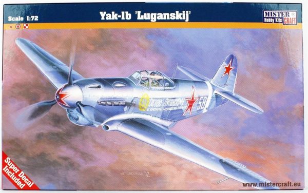 1/72 Yakovlev Yak-1b Savaş Uçağı Maketi, Mister Craft B017