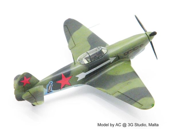 1/72 Yakovlev Yak-1b Savaş Uçağı Maketi, Mister Craft B017 - Görsel 4