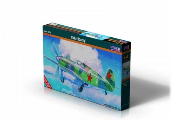 1/72 Yakovlev Yak-1 Erken Dönem Savaş Uçağı Maketi, Mister Craft B020