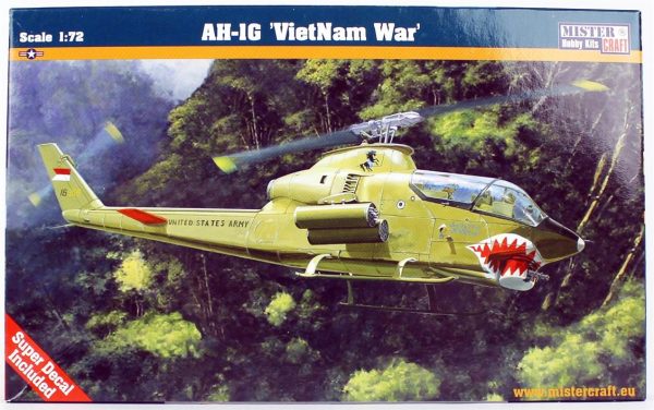 1/72 AH-1G (Vietnam Savaşı) Helikopter Maketi, Mister Craft B031