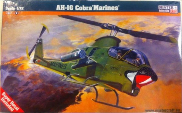 1/72 AH-1G (Donanma) Helikopter Maketi, Mister Craft B034
