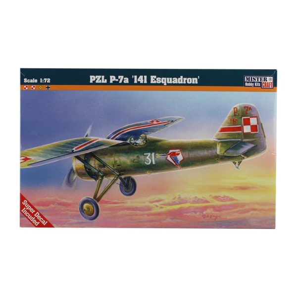 1/72 PZL P-7 141 Savaş Uçağı Maketi, Mister Craft B035
